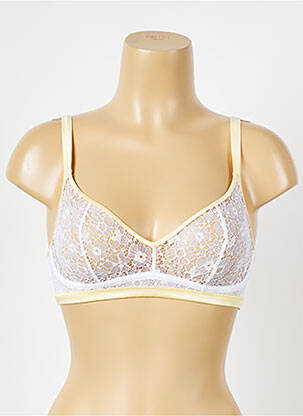 Soutien-gorge blanc DESSOUS PARIS pour femme