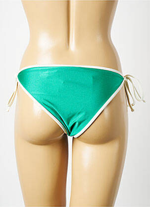 Bas de maillot de bain vert ALBERTINE femme