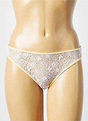 String blanc DESSOUS PARIS femme