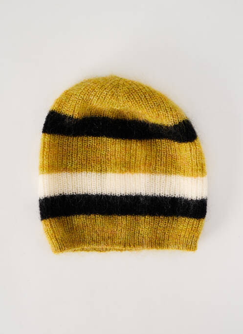Bonnet jaune POMANDERE pour femme