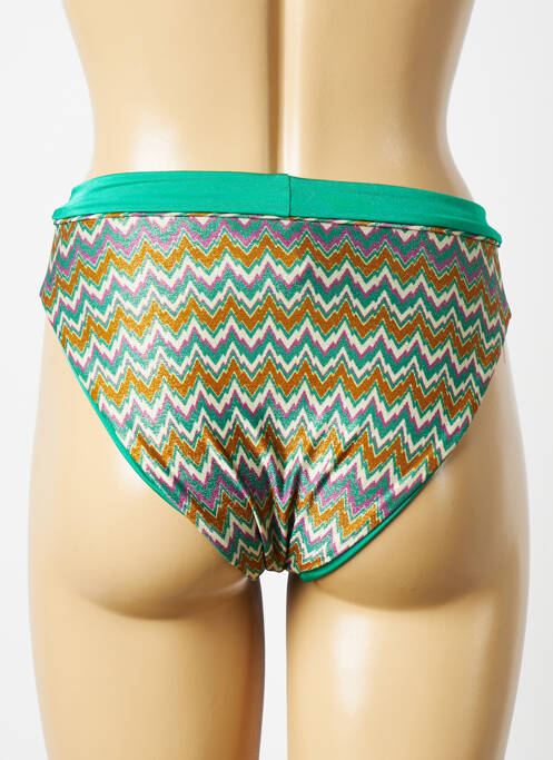 Bas de maillot de bain vert ALBERTINE pour femme