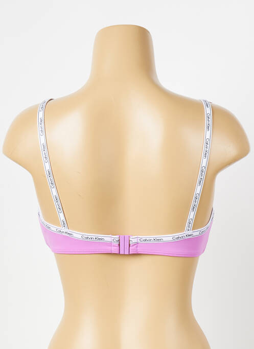 Bas de maillot de bain rose CALVIN KLEIN pour femme