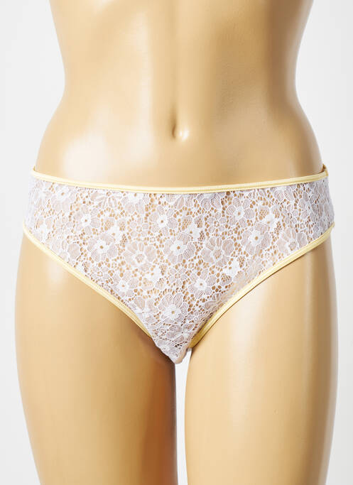 Culotte blanc DESSOUS PARIS pour femme