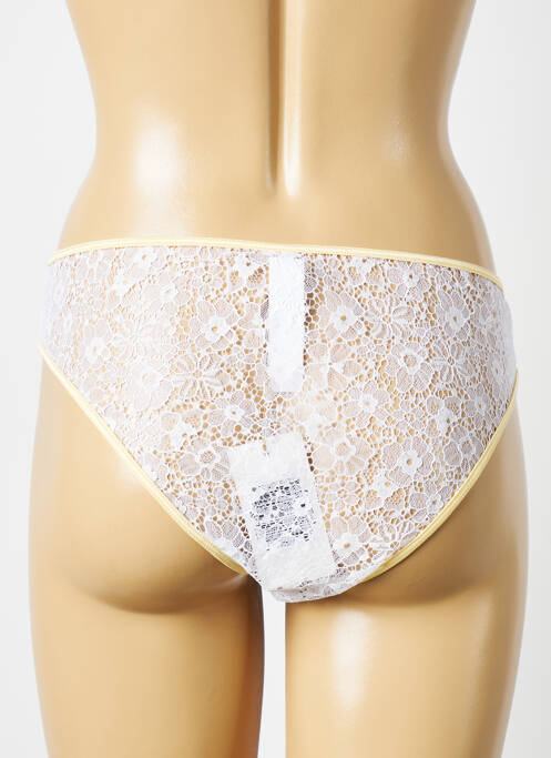 Culotte blanc DESSOUS PARIS pour femme