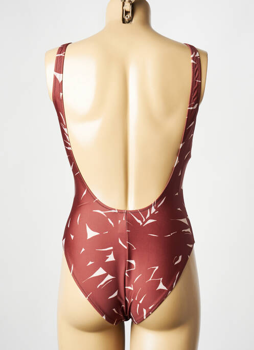 Maillot de bain 1 pièce rouge LUZ COLLECTIONS pour femme