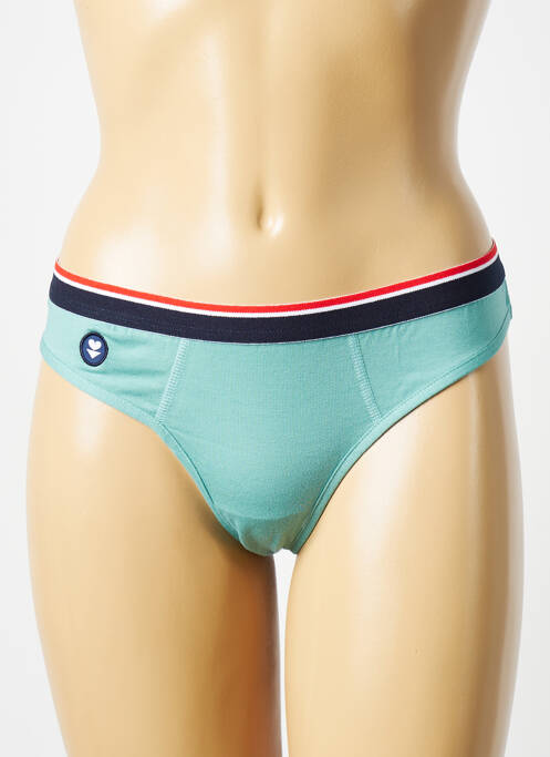 String bleu LE SLIP FRANCAIS pour femme