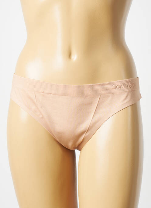 String beige CALVIN KLEIN pour femme