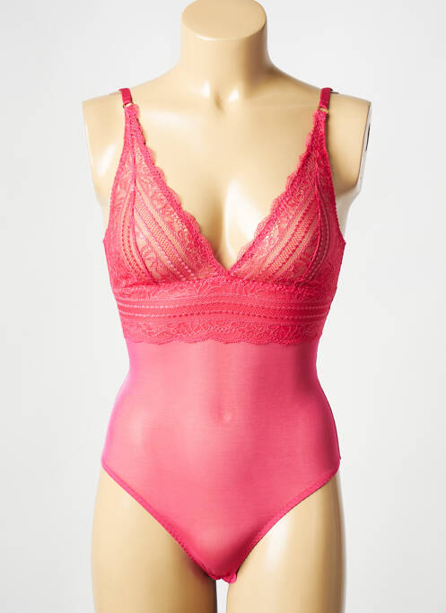 Body lingerie rose JOLIES MOMES pour femme