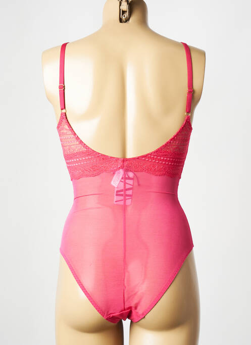 Body lingerie rose JOLIES MOMES pour femme