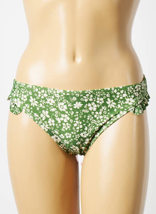 Bas de maillot de bain vert OBJECT pour femme