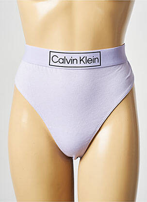 Culotte haute violet CALVIN KLEIN femme