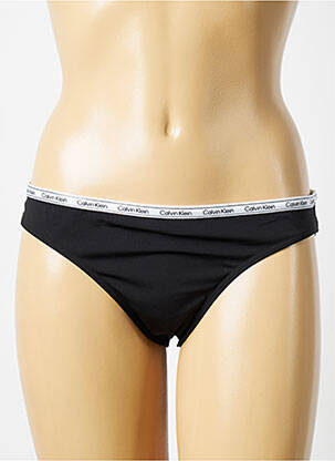Bas de maillot de bain noir CALVIN KLEIN femme