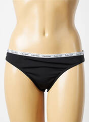Bas de maillot de bain noir CALVIN KLEIN pour femme seconde vue