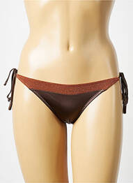 Bas de maillot de bain marron MOMONI femme