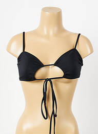 Haut de maillot de bain noir ICONE femme