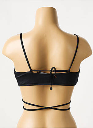 Haut de maillot de bain noir ICONE femme