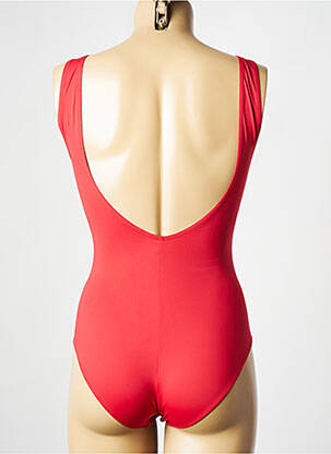 Maillot de bain 1 pièce rouge MAX MARA femme