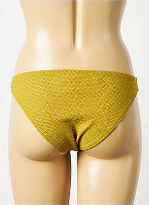 Bas de maillot de bain jaune JOLIES MOMES femme