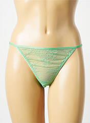 String vert LOVE STORIES pour femme seconde vue