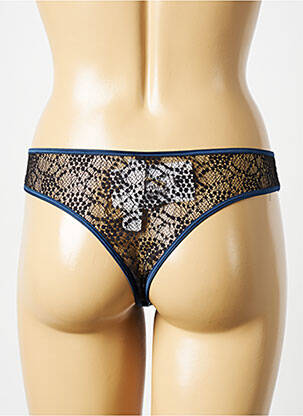 String noir DESSOUS PARIS femme