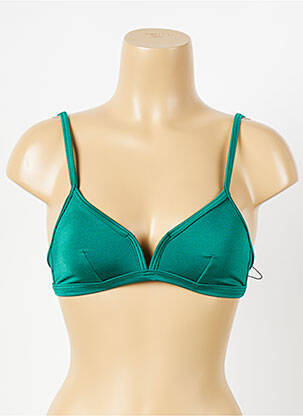 Haut de maillot de bain vert JOLIES MOMES femme