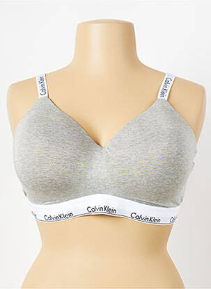 Soutien-gorge gris CALVIN KLEIN femme