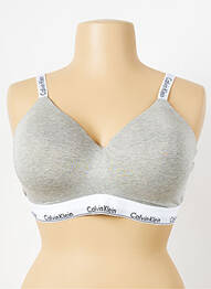Soutien-gorge gris CALVIN KLEIN femme
