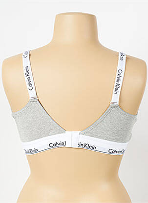 Soutien-gorge gris CALVIN KLEIN femme