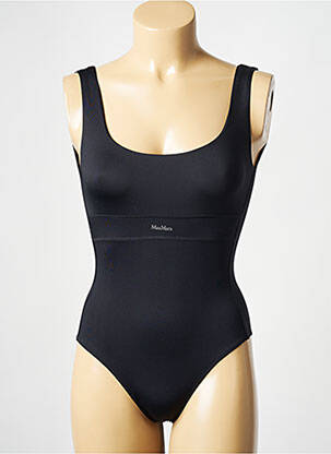 Maillot de bain 1 pièce noir MAX MARA femme