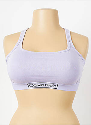 Soutien-gorge violet CALVIN KLEIN femme