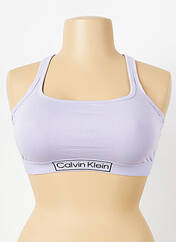 Soutien-gorge violet CALVIN KLEIN pour femme seconde vue