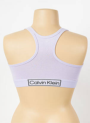 Soutien-gorge violet CALVIN KLEIN femme