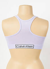 Soutien-gorge violet CALVIN KLEIN pour femme seconde vue