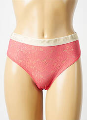 Tanga rose LA NOUVELLE pour femme seconde vue