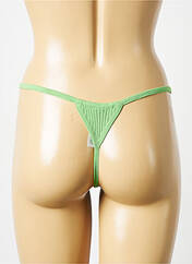 String vert LOVE STORIES pour femme seconde vue