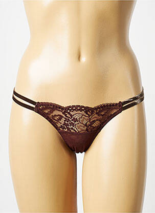 String marron JOLIES MOMES femme