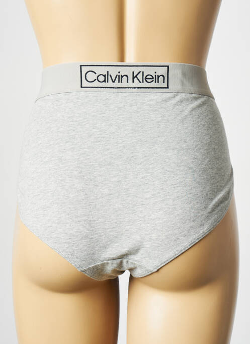Culotte haute gris CALVIN KLEIN pour femme