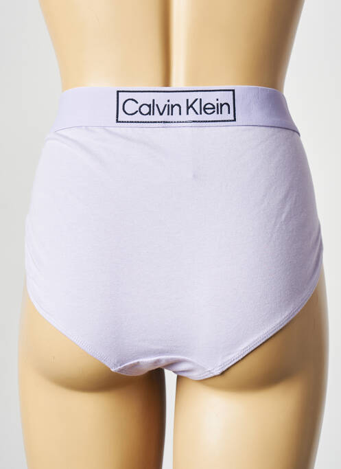 Culotte haute violet CALVIN KLEIN pour femme