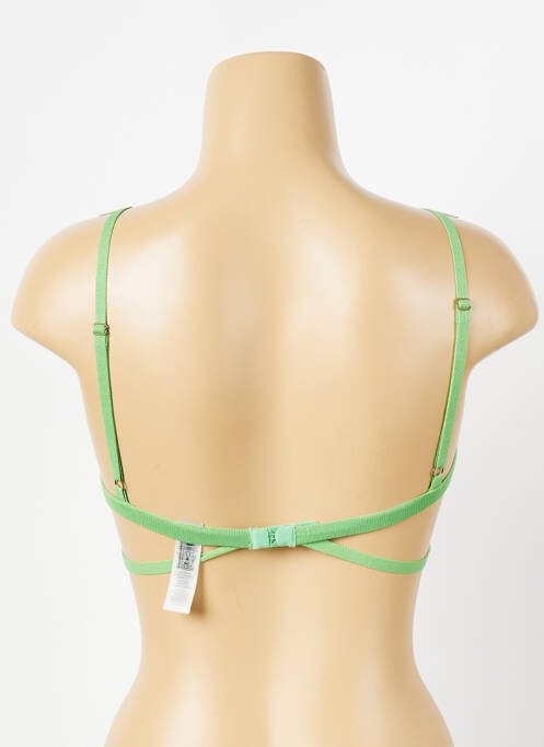 Soutien-gorge vert LOVE STORIES pour femme