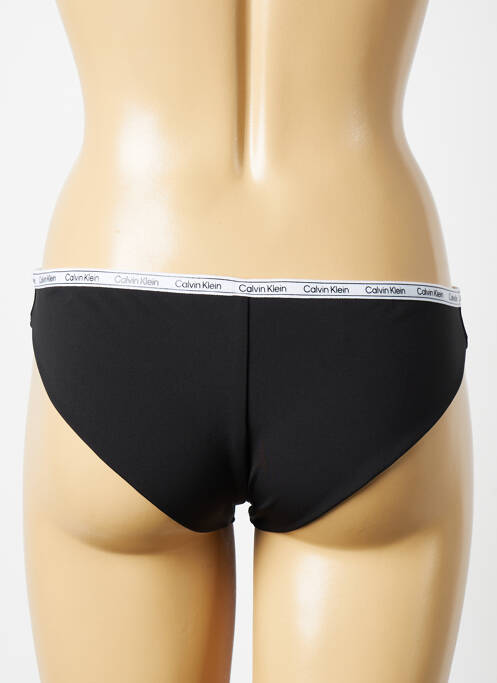 Bas de maillot de bain noir CALVIN KLEIN femme