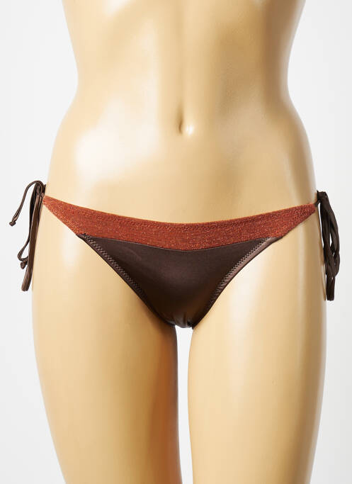 Bas de maillot de bain marron MOMONI pour femme
