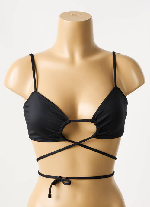Haut de maillot de bain noir ICONE pour femme