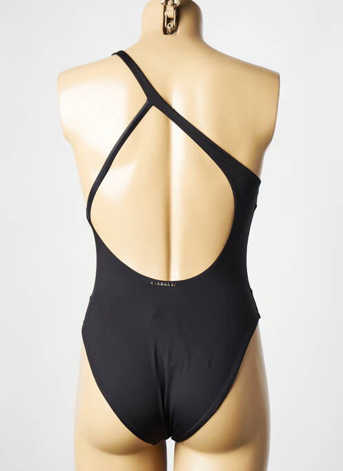 Maillot de bain 1 pièce noir CALVIN KLEIN pour femme