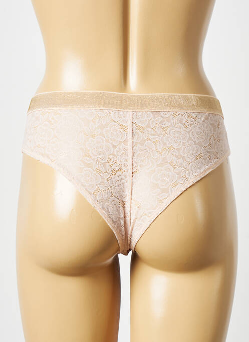 Tanga rose LA NOUVELLE pour femme