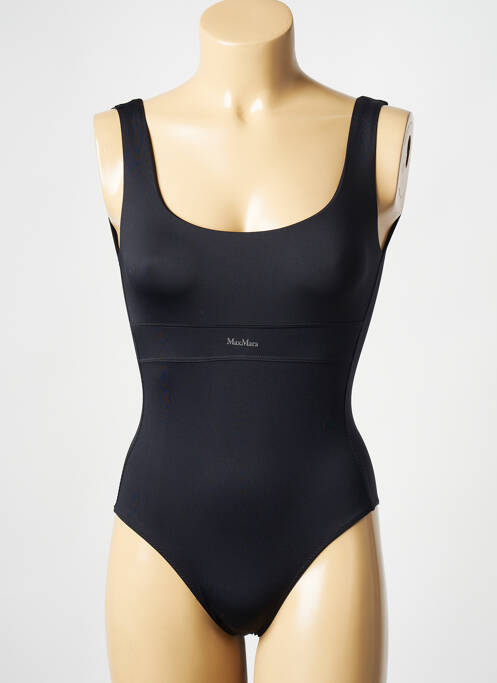 Maillot de bain 1 pièce noir MAX MARA pour femme