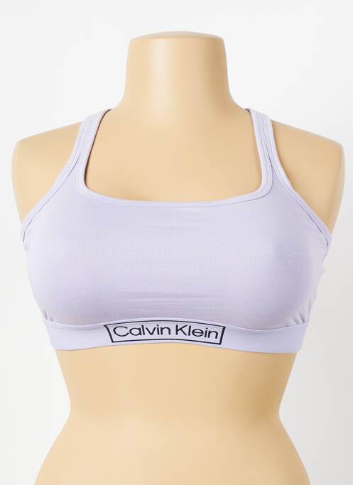 Soutien-gorge violet CALVIN KLEIN pour femme