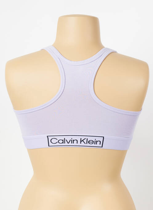 Soutien-gorge violet CALVIN KLEIN pour femme