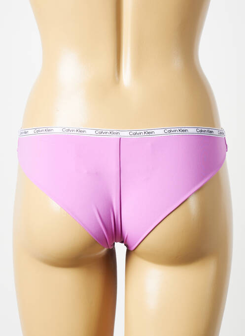 Bas de maillot de bain rose CALVIN KLEIN pour femme