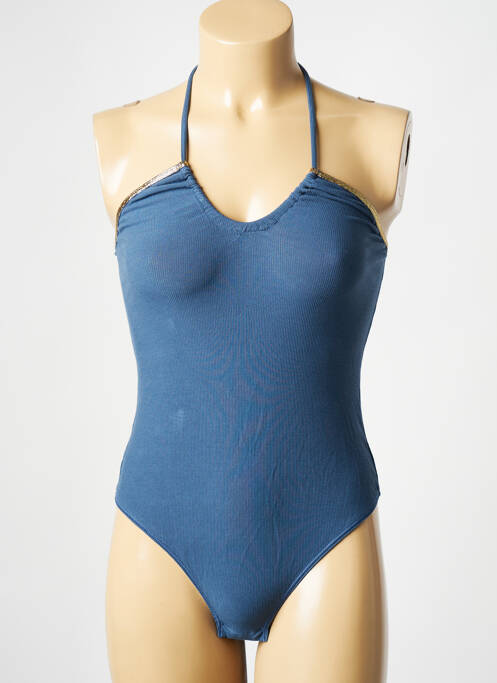 Body lingerie bleu LA NOUVELLE pour femme