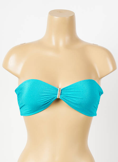 Haut de maillot de bain bleu LA NOUVELLE pour femme